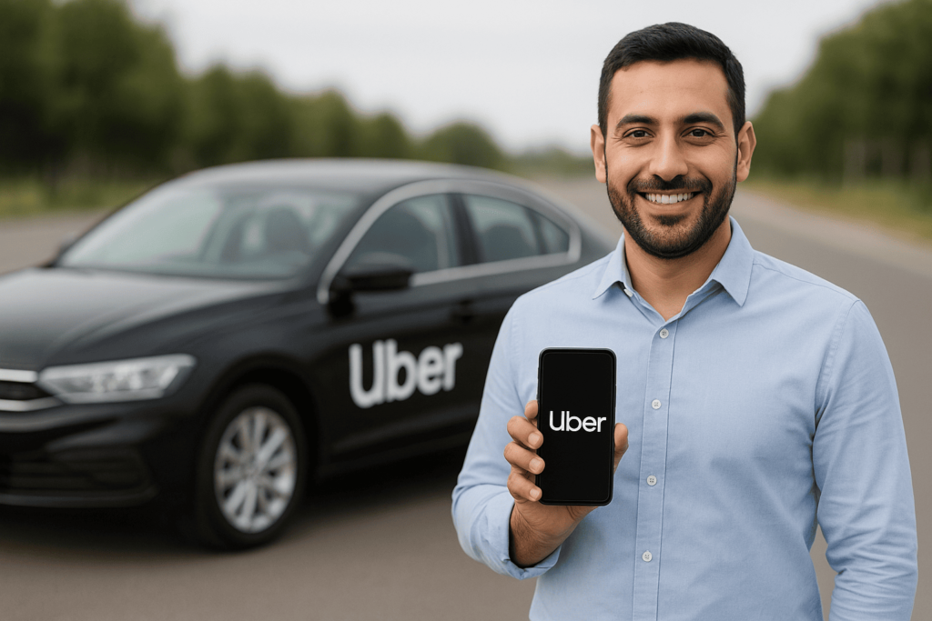 التسجيل في أوبر بسهولة مع المنجز